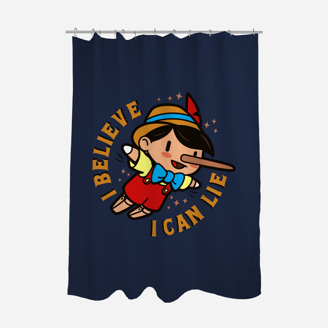 I Believe I Can Lie-None-Polyester-Shower Curtain-Boggs Nicolas