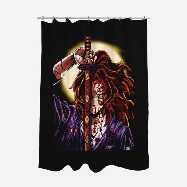 Oni Kokushibou-None-Polyester-Shower Curtain-Nihon Bunka