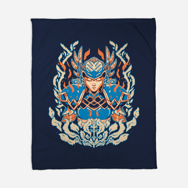 Valkyrie-None-Fleece-Blanket-1Wing