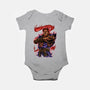 Fighting Demon-Baby-Basic-Onesie-Conjura Geek