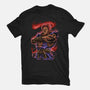 Fighting Demon-Unisex-Basic-Tee-Conjura Geek