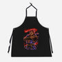Fighting Demon-Unisex-Kitchen-Apron-Conjura Geek
