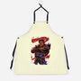 Fighting Demon-Unisex-Kitchen-Apron-Conjura Geek