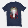 Harley Quinn Glitch-Womens-Basic-Tee-danielmorris1993