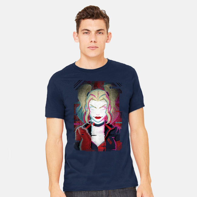 Harley Quinn Glitch-Mens-Heavyweight-Tee-danielmorris1993