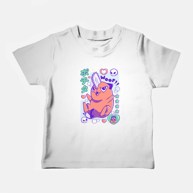 Cute Pochita-Baby-Basic-Tee-Panchi Art