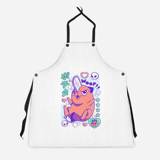 Cute Pochita-Unisex-Kitchen-Apron-Panchi Art