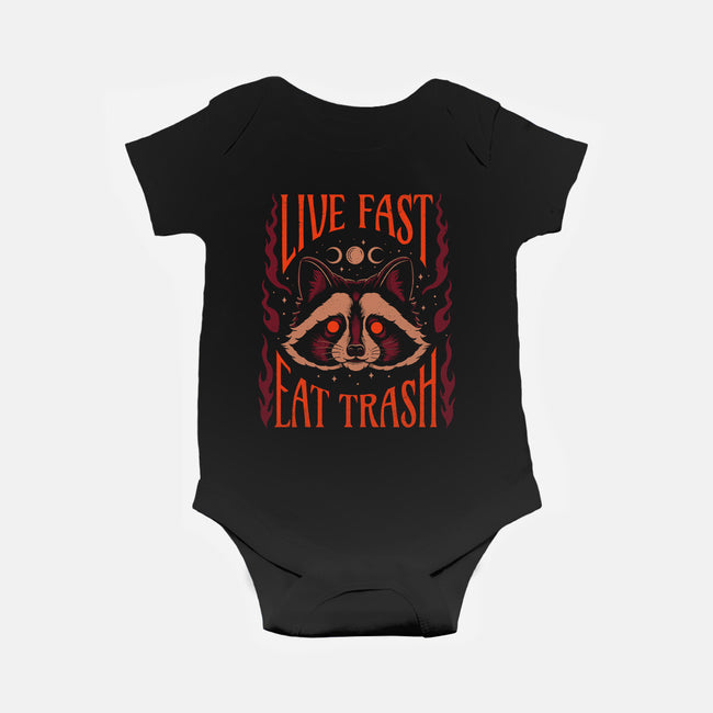 Live And Eat-Baby-Basic-Onesie-Thiago Correa