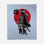 Kenshin Sumi-e-None-Fleece-Blanket-DrMonekers