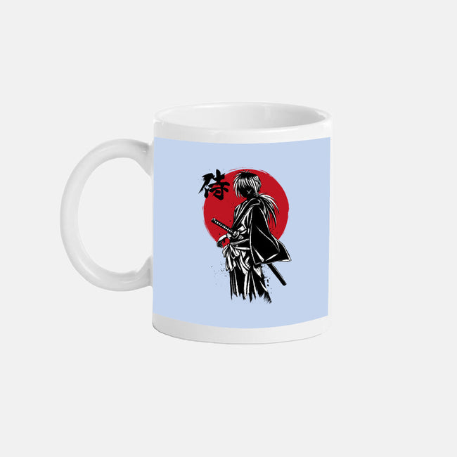 Kenshin Sumi-e-None-Mug-Drinkware-DrMonekers