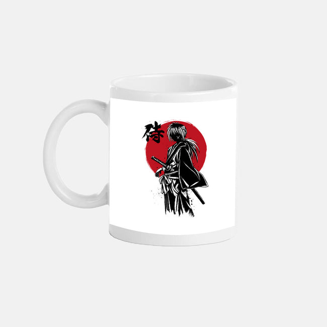 Kenshin Sumi-e-None-Mug-Drinkware-DrMonekers