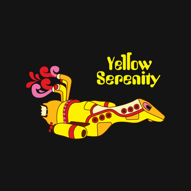 Yellow Serenity-none polyester shower curtain-KentZonestar