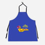 Yellow Serenity-unisex kitchen apron-KentZonestar