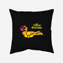 Yellow Serenity-none removable cover w insert throw pillow-KentZonestar