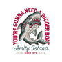 Amity Island Shark Tattoo-None-Zippered-Laptop Sleeve-Nemons
