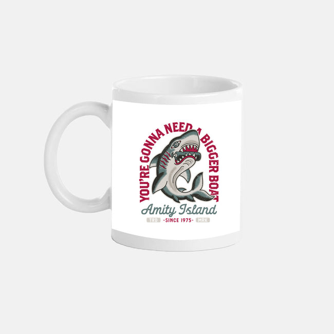 Amity Island Shark Tattoo-None-Mug-Drinkware-Nemons