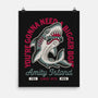 Amity Island Shark Tattoo-None-Matte-Poster-Nemons