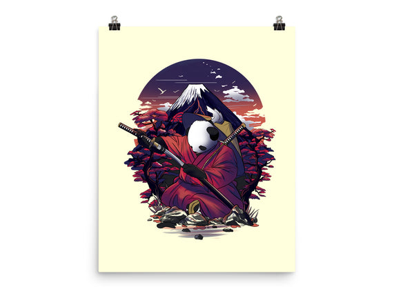 Samurai Panda Warrior