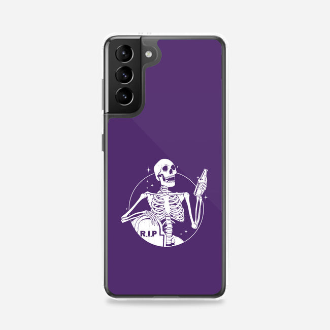 Skull Beer-Samsung-Snap-Phone Case-Eoli Studio