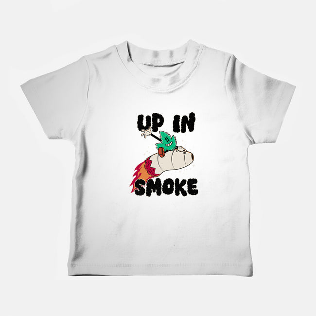 Up In Smoke-Baby-Basic-Tee-rocketman_art