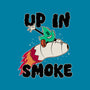 Up In Smoke-None-Glossy-Sticker-rocketman_art