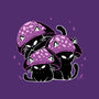 Mushroom Cats-None-Fleece-Blanket-xMorfina