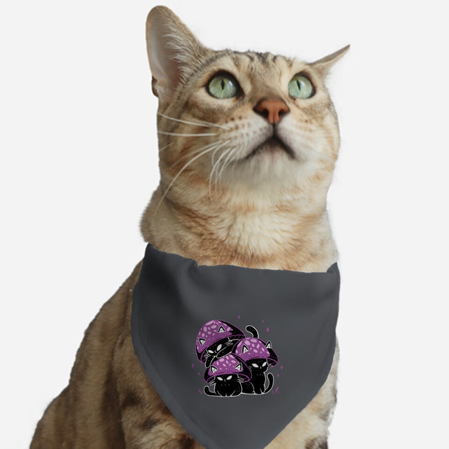 Mushroom Cats-Cat-Adjustable-Pet Collar-xMorfina