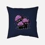 Mushroom Cats-None-Removable Cover-Throw Pillow-xMorfina