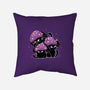 Mushroom Cats-None-Removable Cover-Throw Pillow-xMorfina