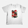 Poppies And Black Kitties-Baby-Basic-Tee-ricolaa