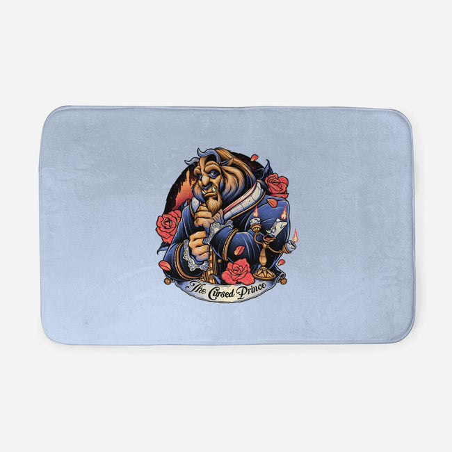 The Cursed Prince-None-Memory Foam-Bath Mat-momma_gorilla