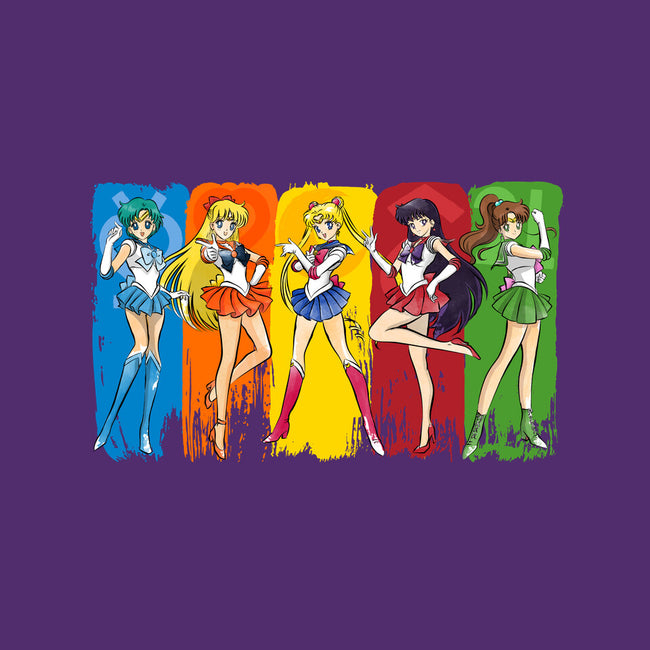 The Sailor Scouts-None-Glossy-Sticker-DrMonekers