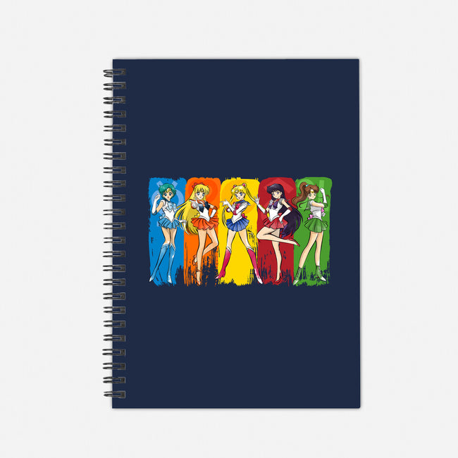 The Sailor Scouts-None-Dot Grid-Notebook-DrMonekers