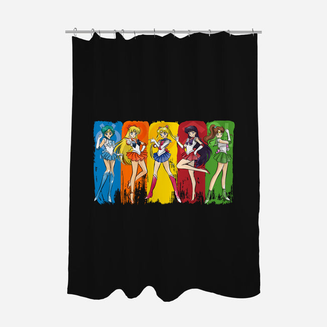 The Sailor Scouts-None-Polyester-Shower Curtain-DrMonekers