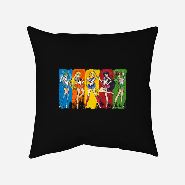 The Sailor Scouts-None-Removable Cover-Throw Pillow-DrMonekers
