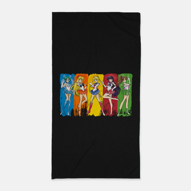 The Sailor Scouts-None-Beach-Towel-DrMonekers