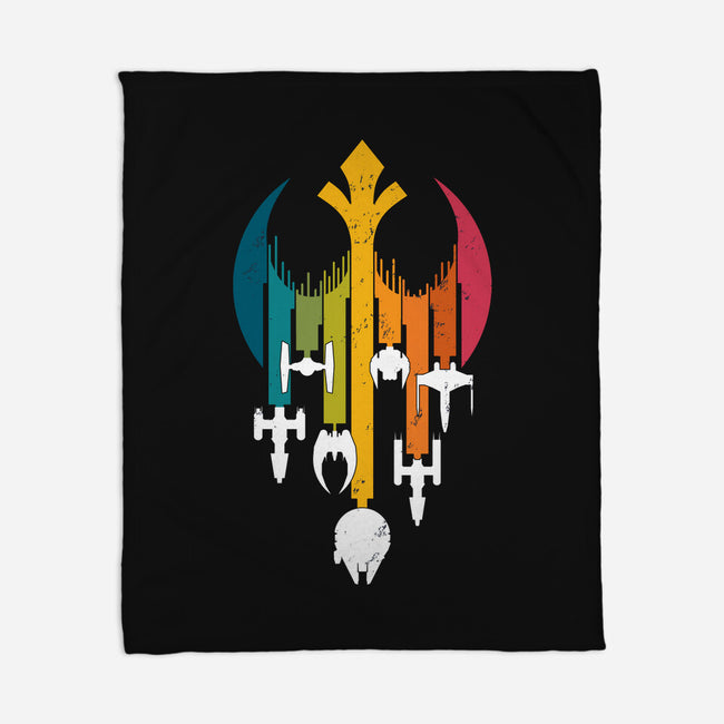 Rebel Rainbow-None-Fleece-Blanket-erion_designs