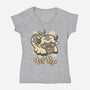 Yip Yip-womens v-neck tee-TrulyEpic