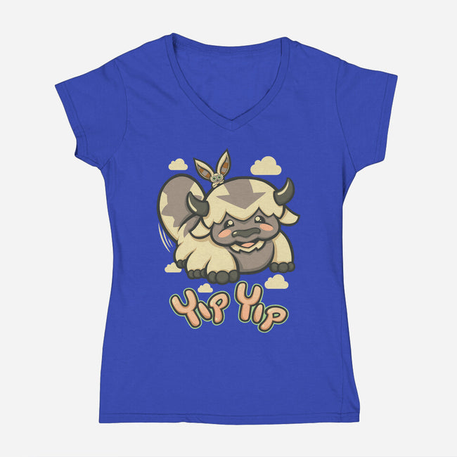 Yip Yip-womens v-neck tee-TrulyEpic
