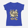Yip Yip-womens v-neck tee-TrulyEpic