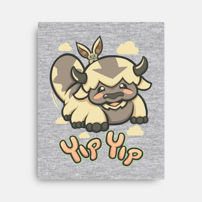 Yip Yip-none stretched canvas-TrulyEpic