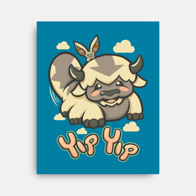 Yip Yip-none stretched canvas-TrulyEpic