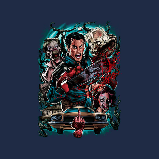 Kicking The Devil-None-Removable Cover w Insert-Throw Pillow-Conjura Geek