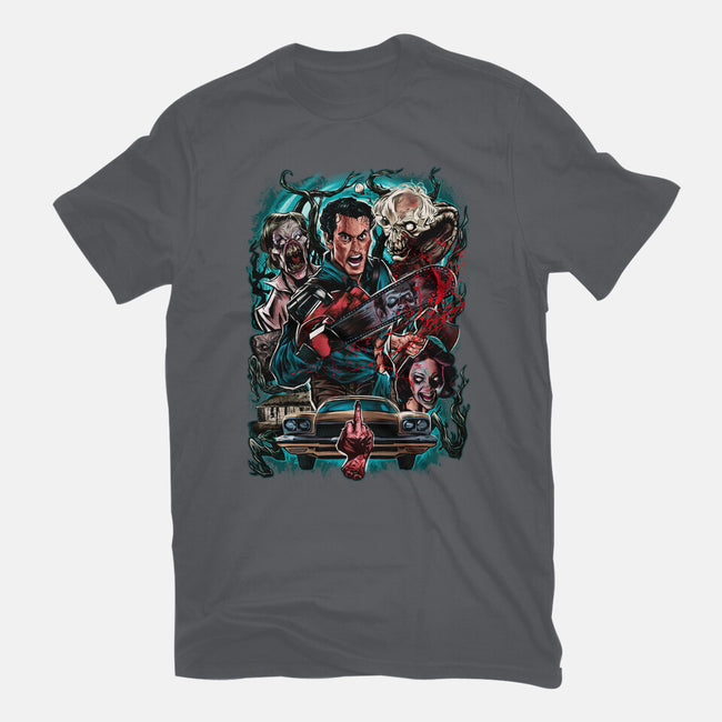 Kicking The Devil-Mens-Premium-Tee-Conjura Geek