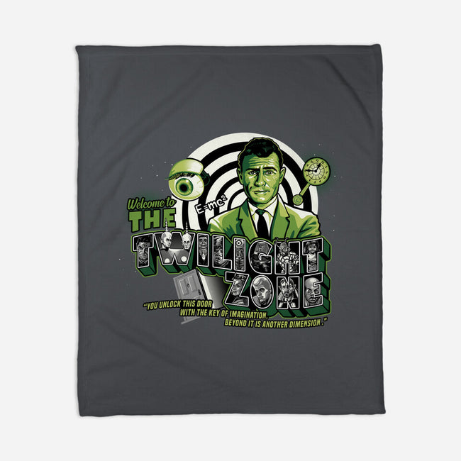 Welcome To Another Dimension-None-Fleece-Blanket-goodidearyan