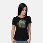 Welcome To Another Dimension-Womens-Basic-Tee-goodidearyan