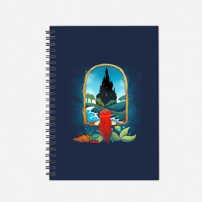 Mermaid Life-None-Dot Grid-Notebook-Vallina84