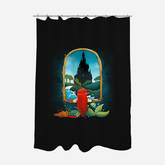 Mermaid Life-None-Polyester-Shower Curtain-Vallina84