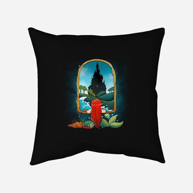 Mermaid Life-None-Removable Cover-Throw Pillow-Vallina84