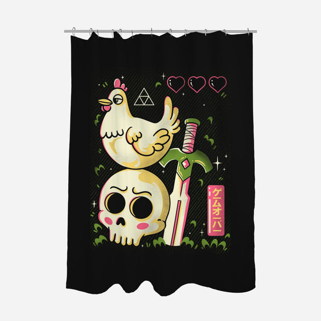 Adventure Over-None-Polyester-Shower Curtain-Eoli Studio